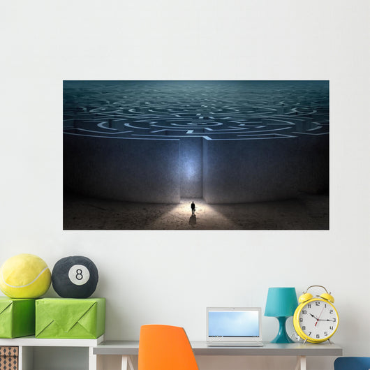 Finding Solution Wall Decal