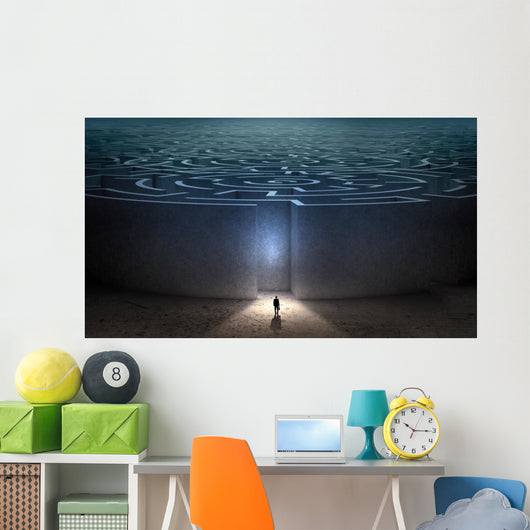 Finding Solution Wall Decal