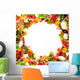 Circular Vegetable Frame Wall Decal