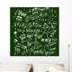 Green Musical Wall Decal