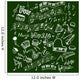 Green Musical Wall Decal