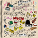 Music Notebook with Drawings Wall Decal