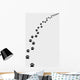 Black Trail Cat Turn Wall Decal