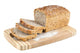 Cut wholemeal bread on a chopping board Wall Decal