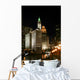 Chicago River Night Vertical Wall Decal