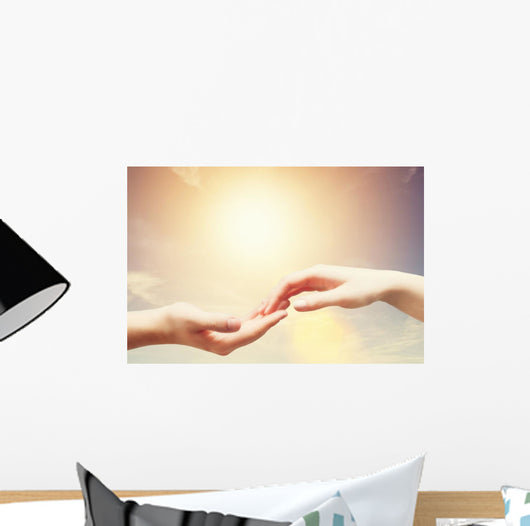 Soft Gentle Touch Man Wall Decal