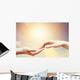 Soft Gentle Touch Man Wall Decal