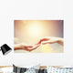 Soft Gentle Touch Man Wall Decal