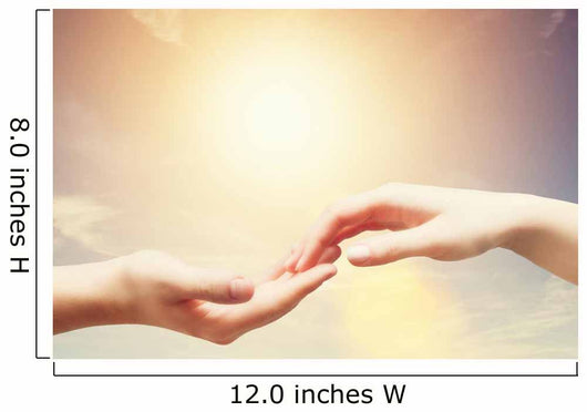 Soft Gentle Touch Man Wall Decal