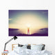 Happy Woman with Hands Wall Decal