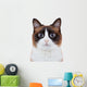 Not-So Angry Cat Wall Decal
