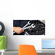 Hand Mechanic with Wrench Wall Decal