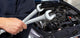 Hand Mechanic with Wrench Wall Decal