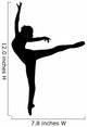 Ballerina Wall Decal