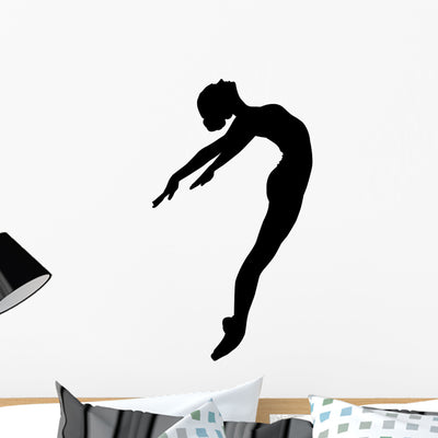 Sprung Wall Decal shown on a wall