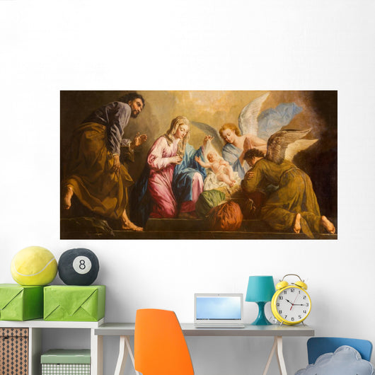 Vienna Nativity Paint Presbytery Wall Decal