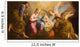 Vienna Nativity Paint Presbytery Wall Decal