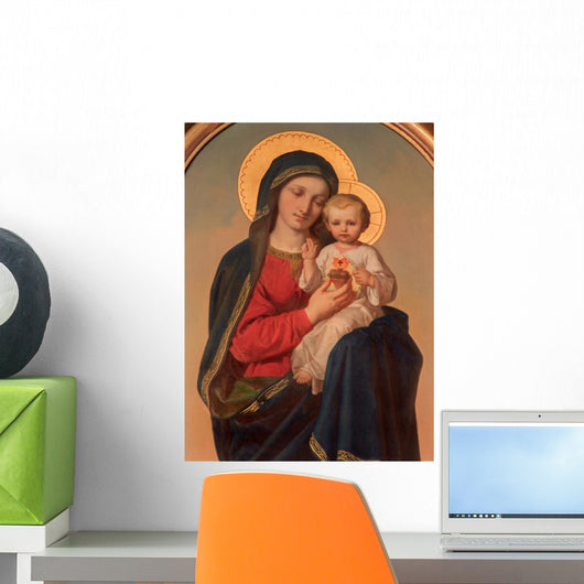 Vienna Madonna Paint Side Wall Decal