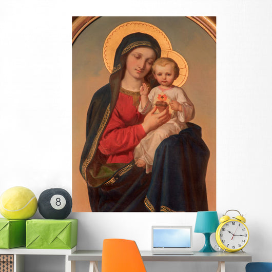 Vienna Madonna Paint Side Wall Decal