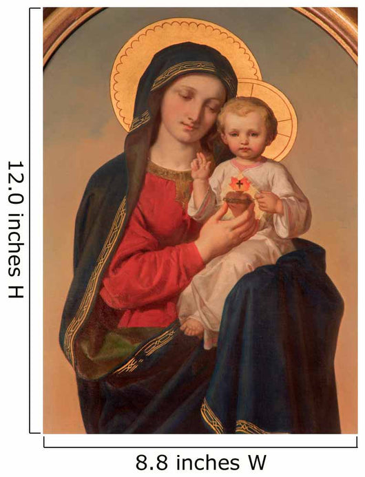 Vienna Madonna Paint Side Wall Decal