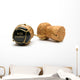 Champagnerkorken - wir feiern Wall Decal
