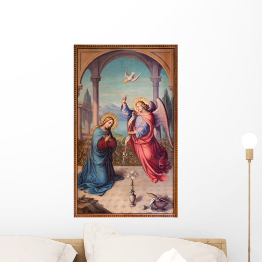 Vienna Annunciation Paint Church Wall Decal