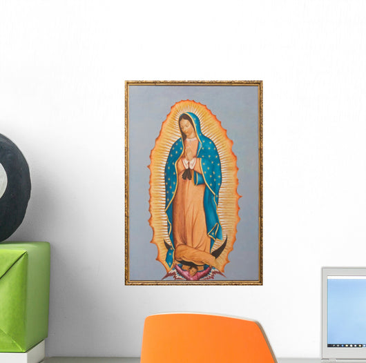 Brussels - paint of Virgin Mary of Guadalupe Wall Decal