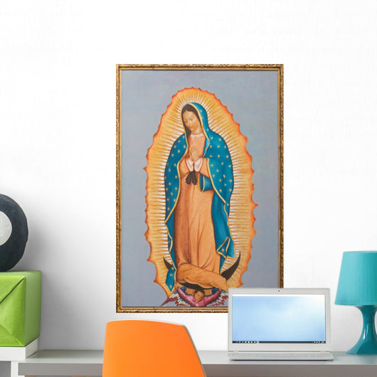 Brussels - paint of Virgin Mary of Guadalupe Wall Decal