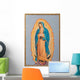 Brussels - paint of Virgin Mary of Guadalupe Wall Decal