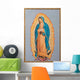 Brussels - paint of Virgin Mary of Guadalupe Wall Decal