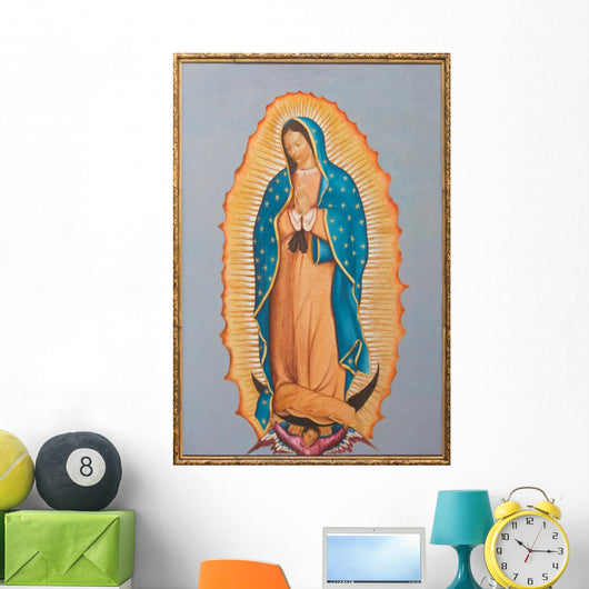 Brussels - paint of Virgin Mary of Guadalupe Wall Decal
