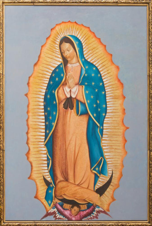 Brussels - paint of Virgin Mary of Guadalupe Wall Decal
