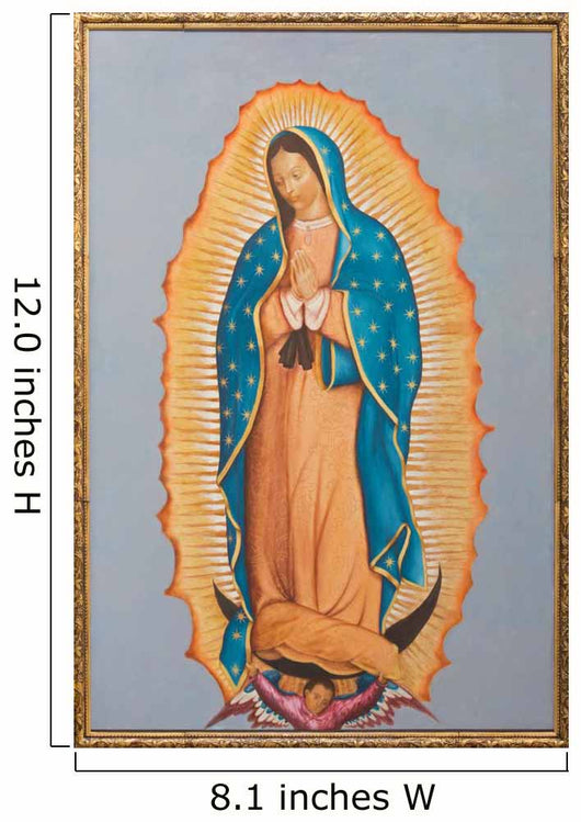Brussels - paint of Virgin Mary of Guadalupe Wall Decal