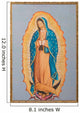 Brussels - paint of Virgin Mary of Guadalupe Wall Decal