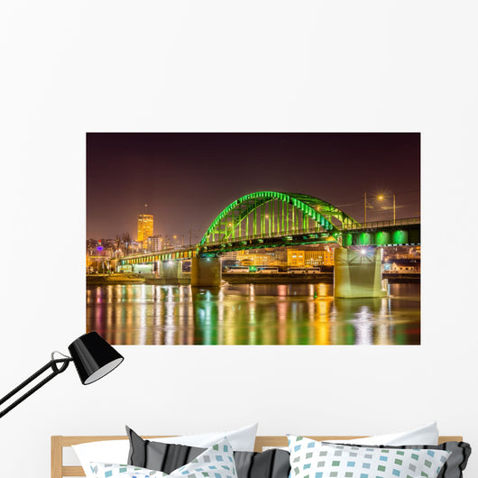 Old Sava Bridge in Belgrade - Serbia Wall Decal