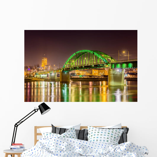 Old Sava Bridge in Belgrade - Serbia Wall Decal