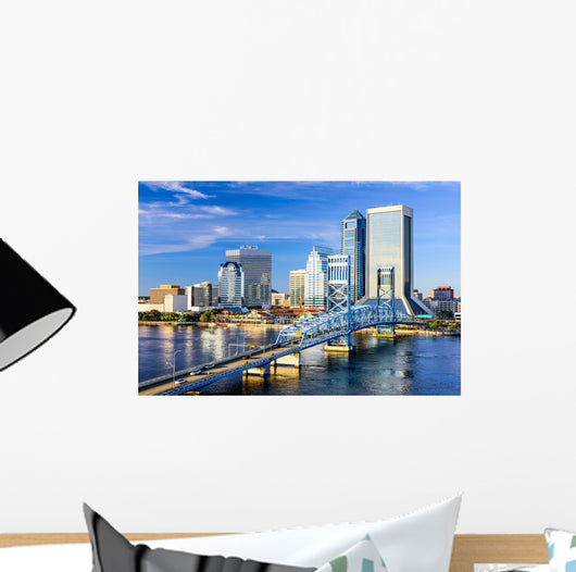 Jacksonville Florida USA City Wall Decal