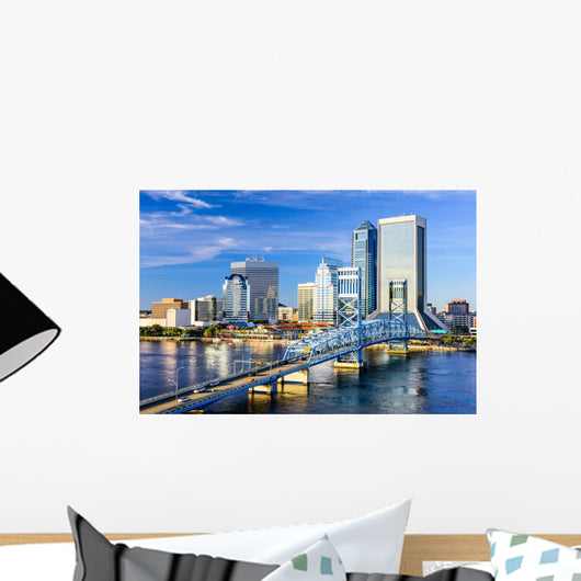 Jacksonville Florida USA City Wall Decal