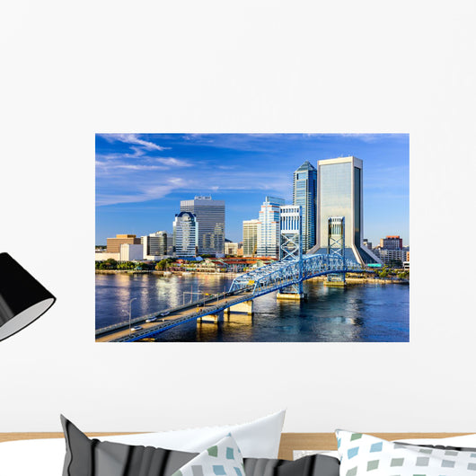 Jacksonville Florida USA City Wall Decal