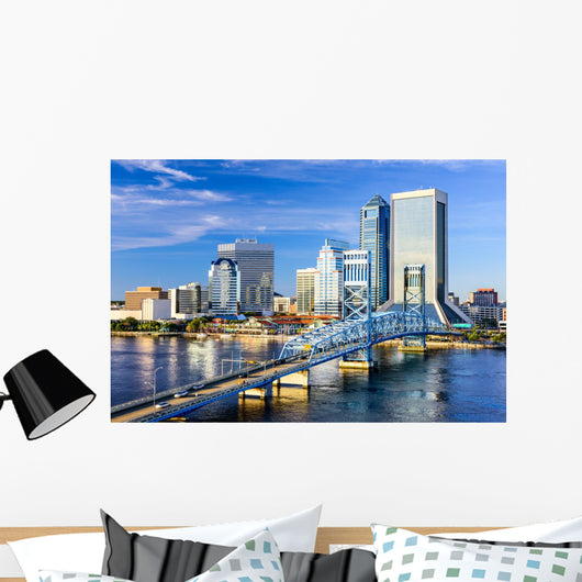 Jacksonville Florida USA City Wall Decal