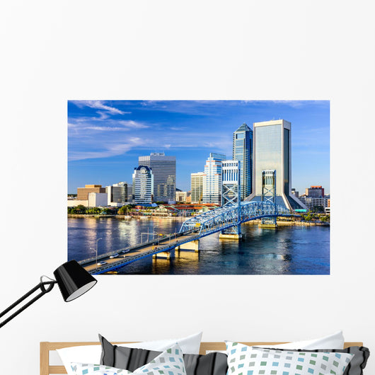 Jacksonville Florida USA City Wall Decal