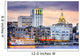 Savannah, Georgia, USA Skyline at the Riverfront Wall Decal