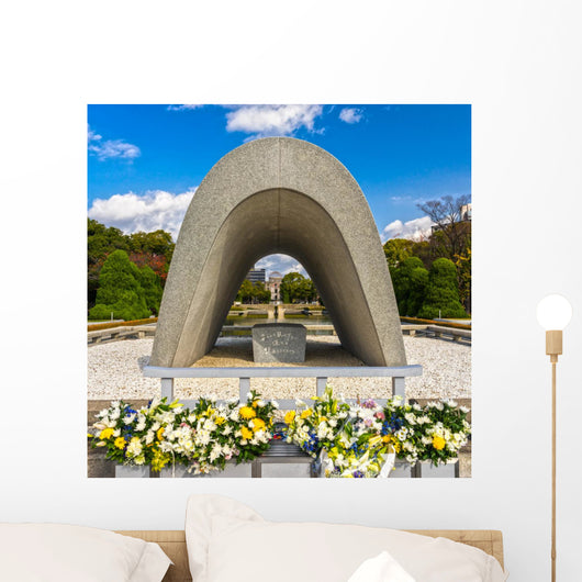 Hiroshima Peace Memorial Park Wall Decal