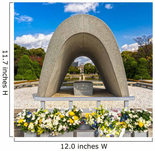 Hiroshima Peace Memorial Park Wall Decal