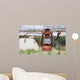 Vintage Oil Lamp Wall Decal