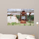 Vintage Oil Lamp Wall Decal