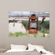 Vintage Oil Lamp Wall Decal