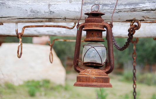 Vintage Oil Lamp