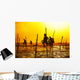 Stilt fishing Wall Decal
