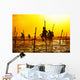 Stilt fishing Wall Decal